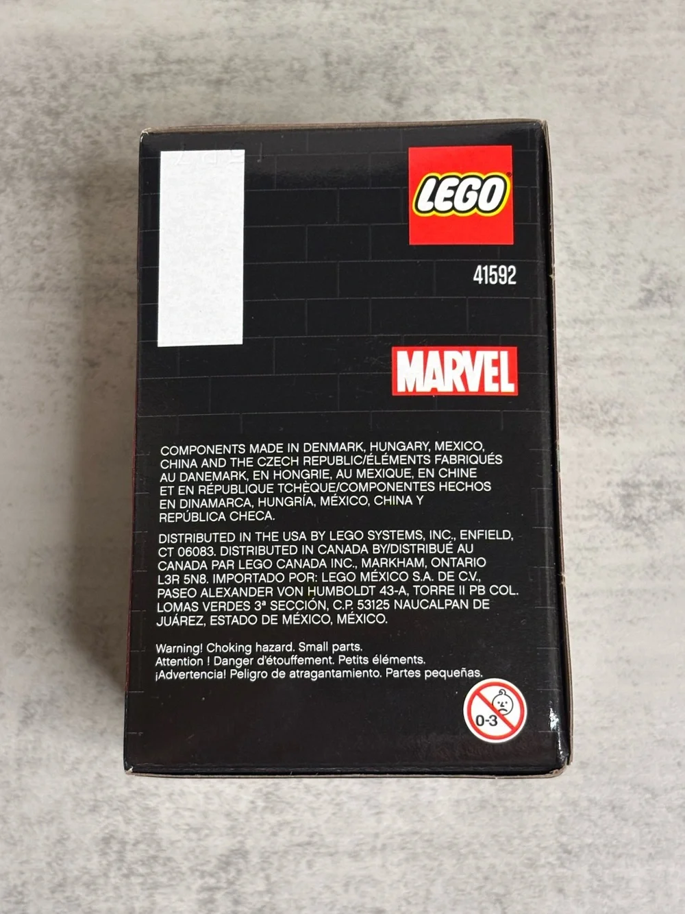 Lego Marvel BrickHeadz The Hulk Set (#41592)